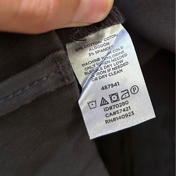 LOFT Bermuda Roll Short Black Neutral Summer Casual NWT 14 - Picture 2 of 7